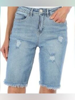 NWT ROYALTY FOR ME High Rise Bermuda Shorts